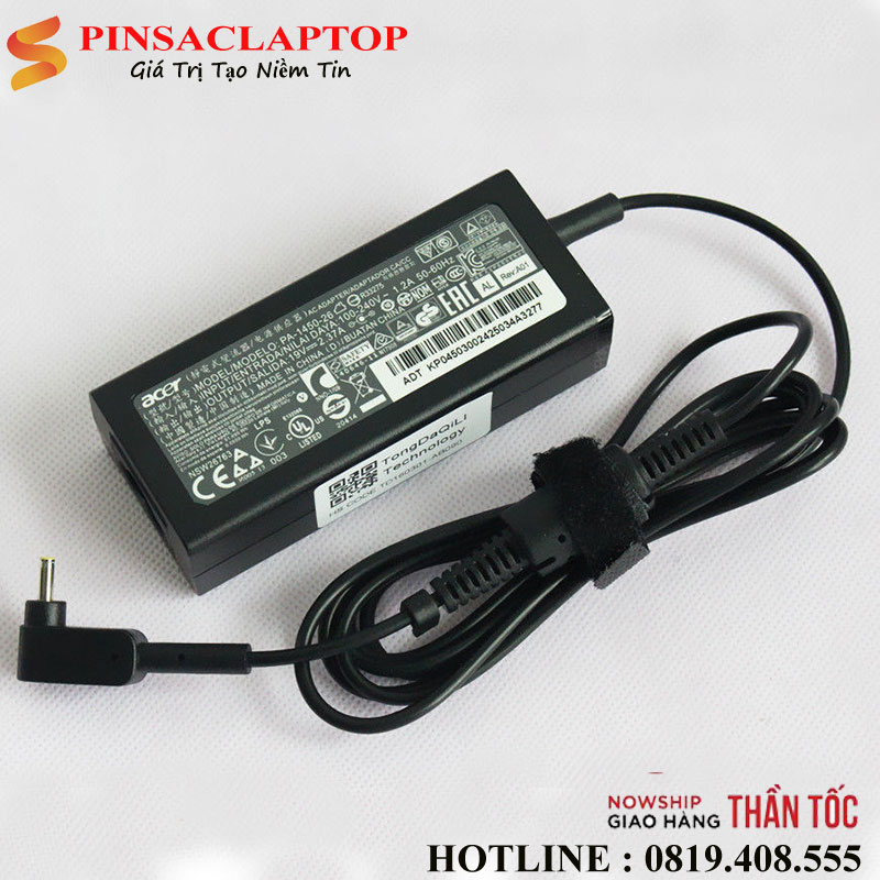Sac-Adapter-Dung-cho-Acer-45W-Chan-nho Sac Adapter Dung cho Acer 45W Chan nho
