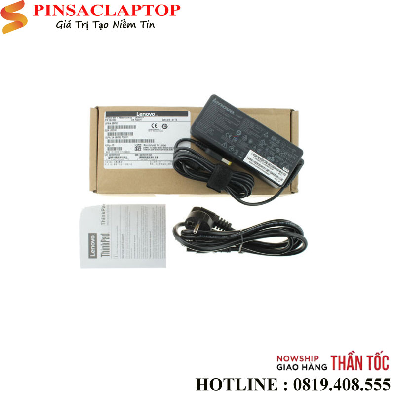 Sac Adapter Laptop Dung Cho Lenovo 65W Chan USB