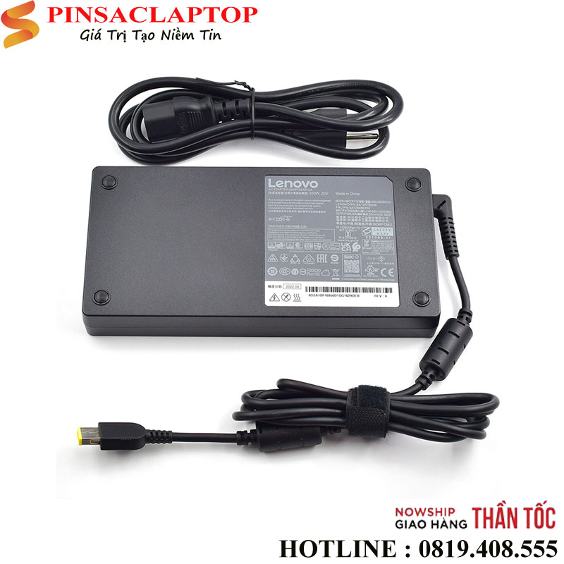 Sac-Adapter-Laptop-Lenovo-300W-Chan-USB-Vang Sac Adapter Laptop Lenovo 300W Chan USB Vang