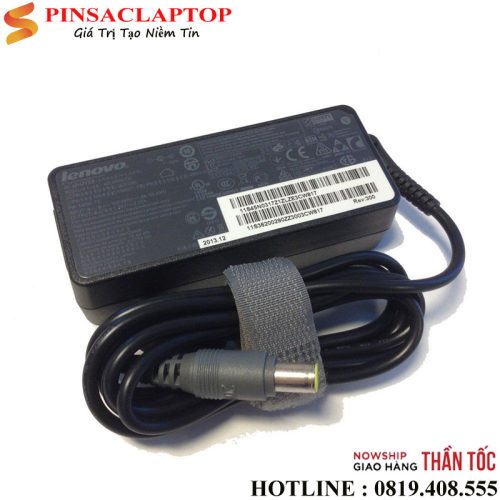 Sạc Laptop Lenovo Thinkpad L410 L420 L421 L430 L510 1 Sac Dung cho Laptop Lenovo 65W Chan kim vang