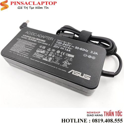 Sạc Laptop Asus 20V 14A 280W Chân 6.0*3.7mm 3 Sac Laptop Asus 20V 14A 280W