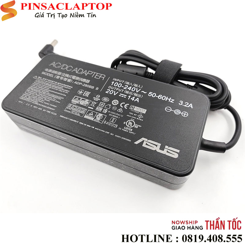 Sac-Laptop-Asus-20V-14A-280W Sac Laptop Asus 20V 14A 280W