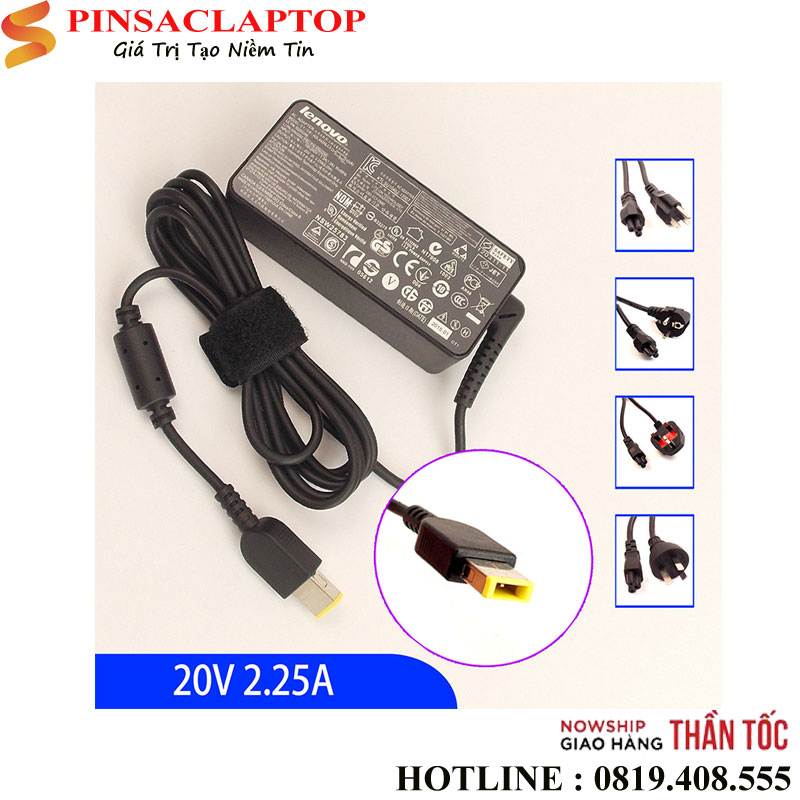 Sac-Laptop-Lenovo-20V-45W Sac Laptop Lenovo 20V 45W