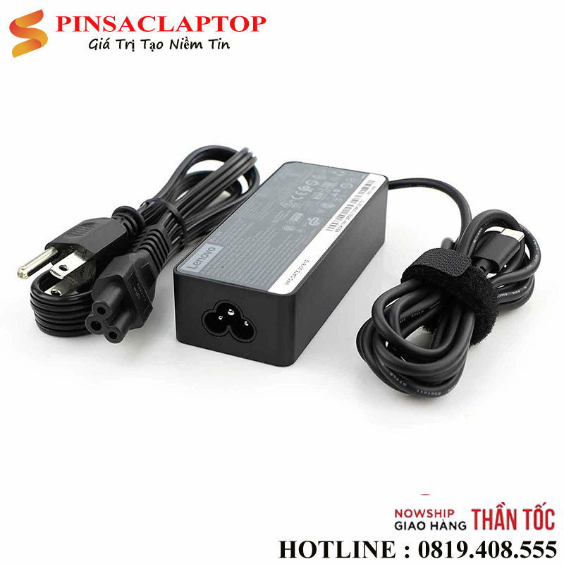 Sac-Laptop-Lenovo-Type-C-65W-Chư-Nhat Sac Laptop Lenovo Type C 65W Chu Nhat