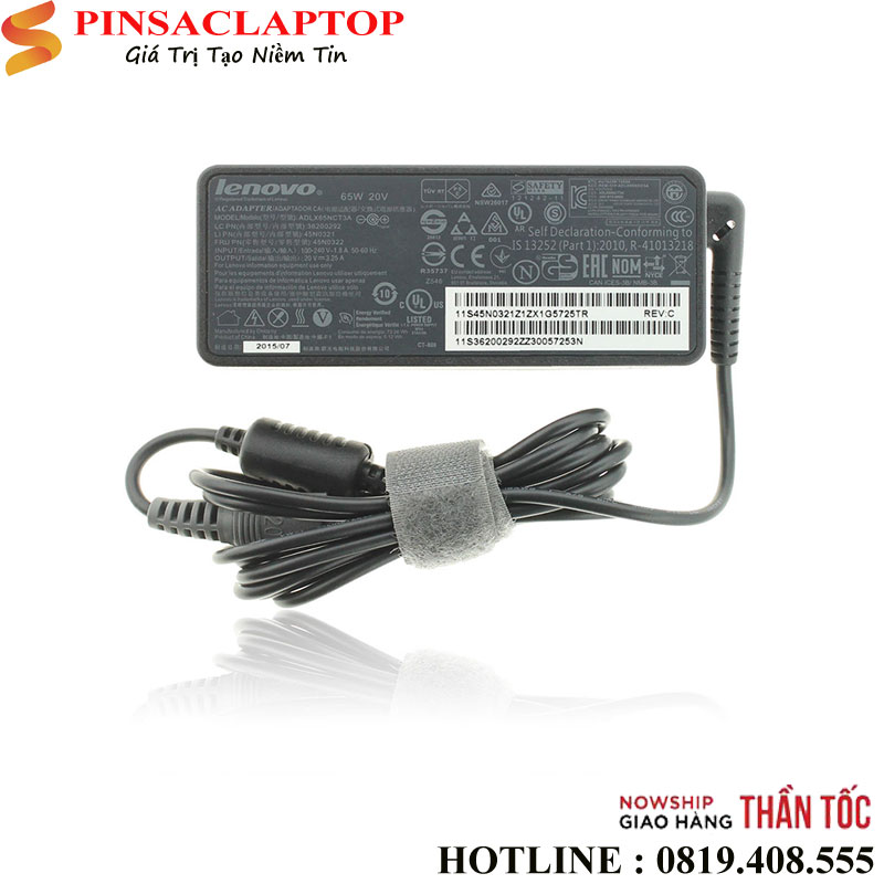 Sac Lenovo 65W Chan kim vang