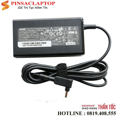 Sạc Laptop Acer Chromebook 11 CB3-111 CB3-131 CB3-132 5 Sac adapter Laptop Acer 65W Chan Nho