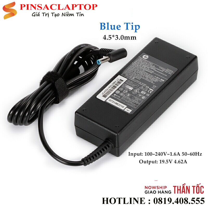 Sac-laptop-HP-90W-Chan-Kiim-Xanh Sac laptop HP 90W Chan Kiim Xanh