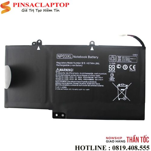 Pin Laptop HP Pavilion X360 13-A010DX TPN-Q146 Q147 Q148 NP03XL 1 battery Pin HP NP03XL